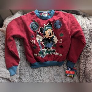 Nwt Vintage Disney Kids  Sweatshirt Size 7